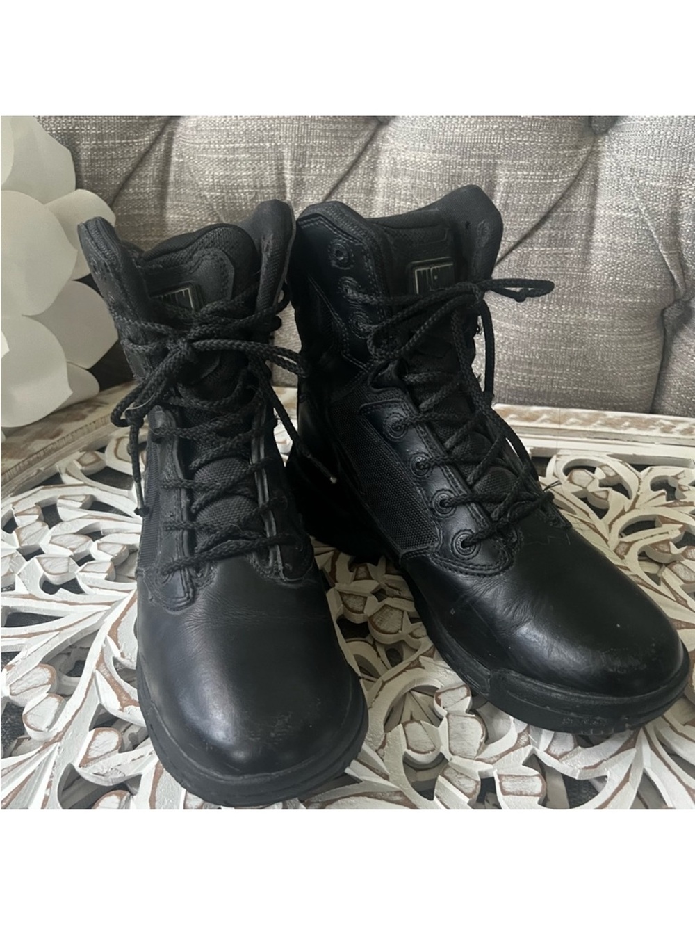 Magnum Black Work EMT Police Boots Women’s 8